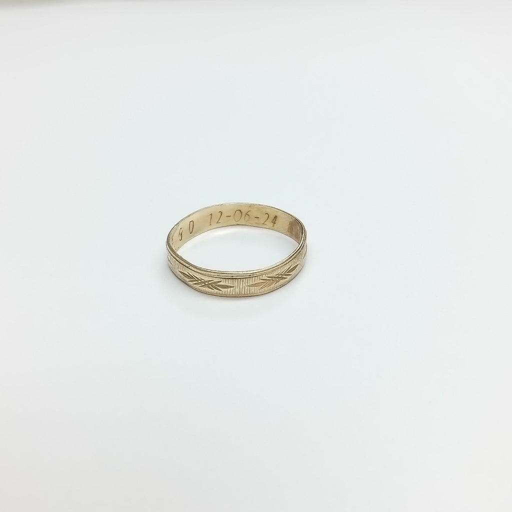 ARGOLLA ORO 10 K 1.5 GRMS (SEMINUEVO)