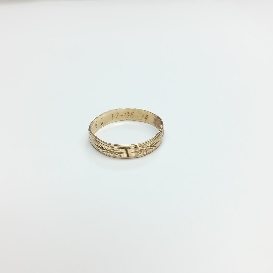 ARGOLLA ORO 10 K 1.5 GRMS (SEMINUEVO)