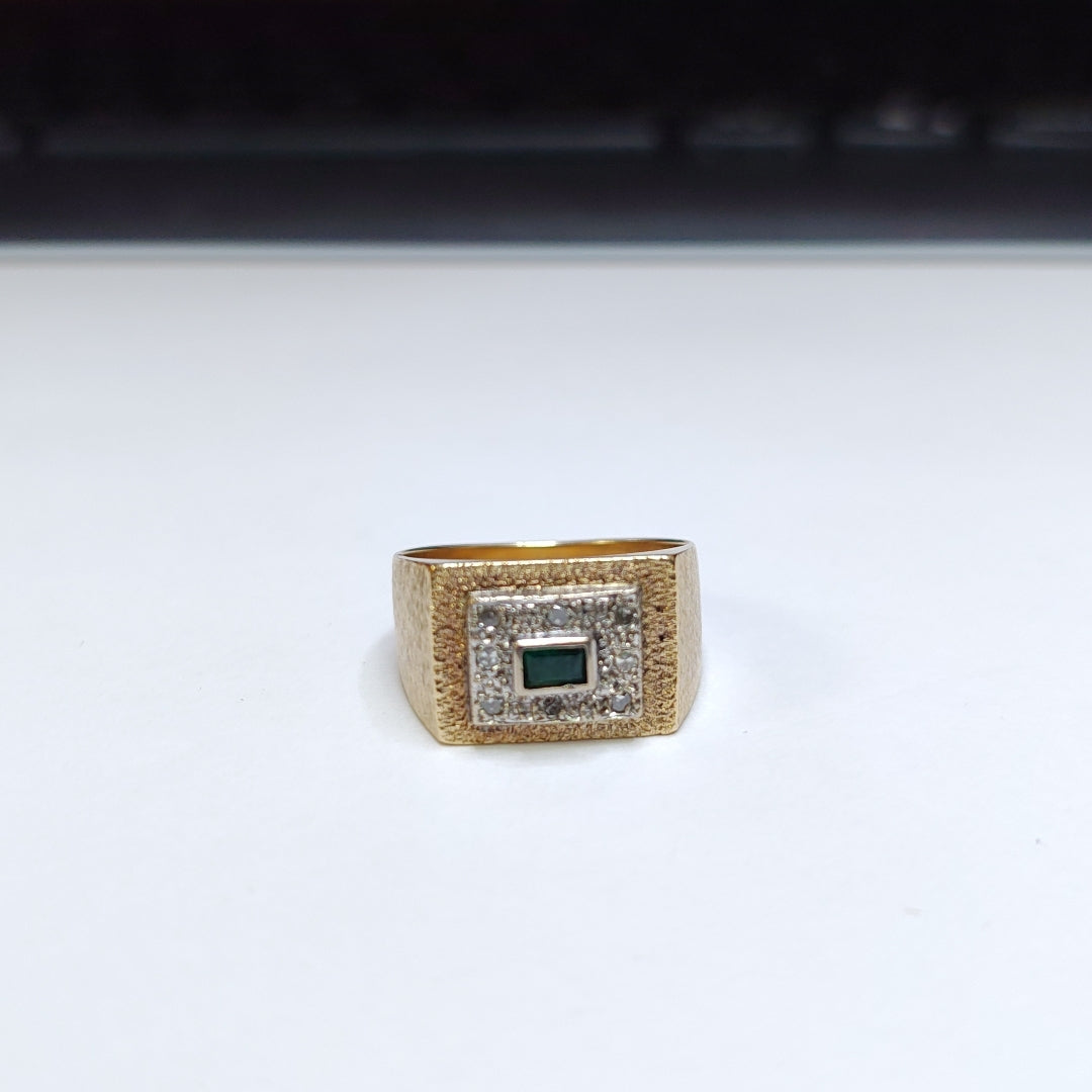 ANILLO ORO 14 K 13,10 GRMS (SEMINUEVO)