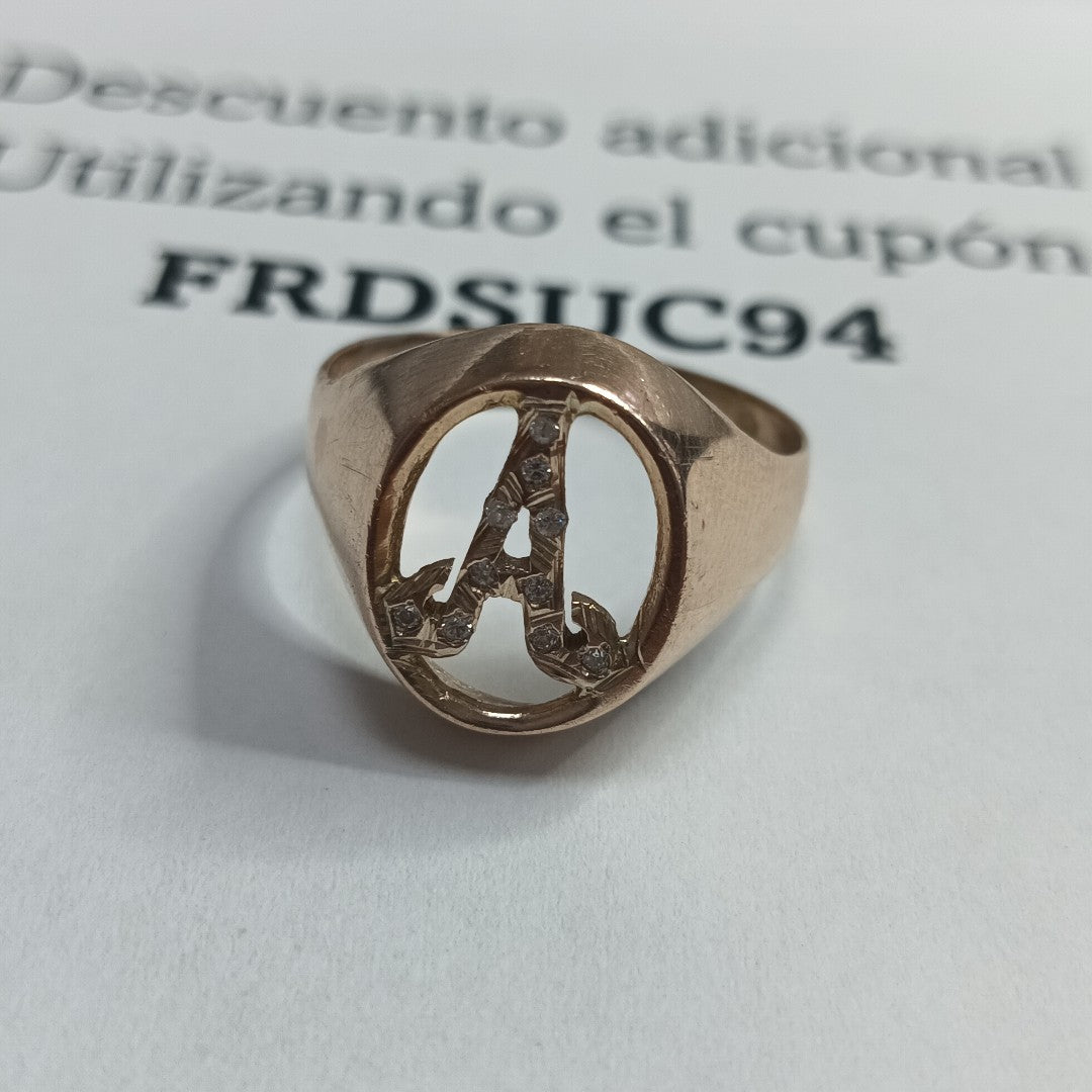 ANILLO ORO 8 K 3.2 GRMS (SEMINUEVO)
