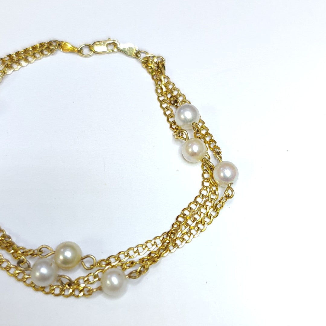 PULSERA ORO 14 K 6.8 GRMS (SEMINUEVO)