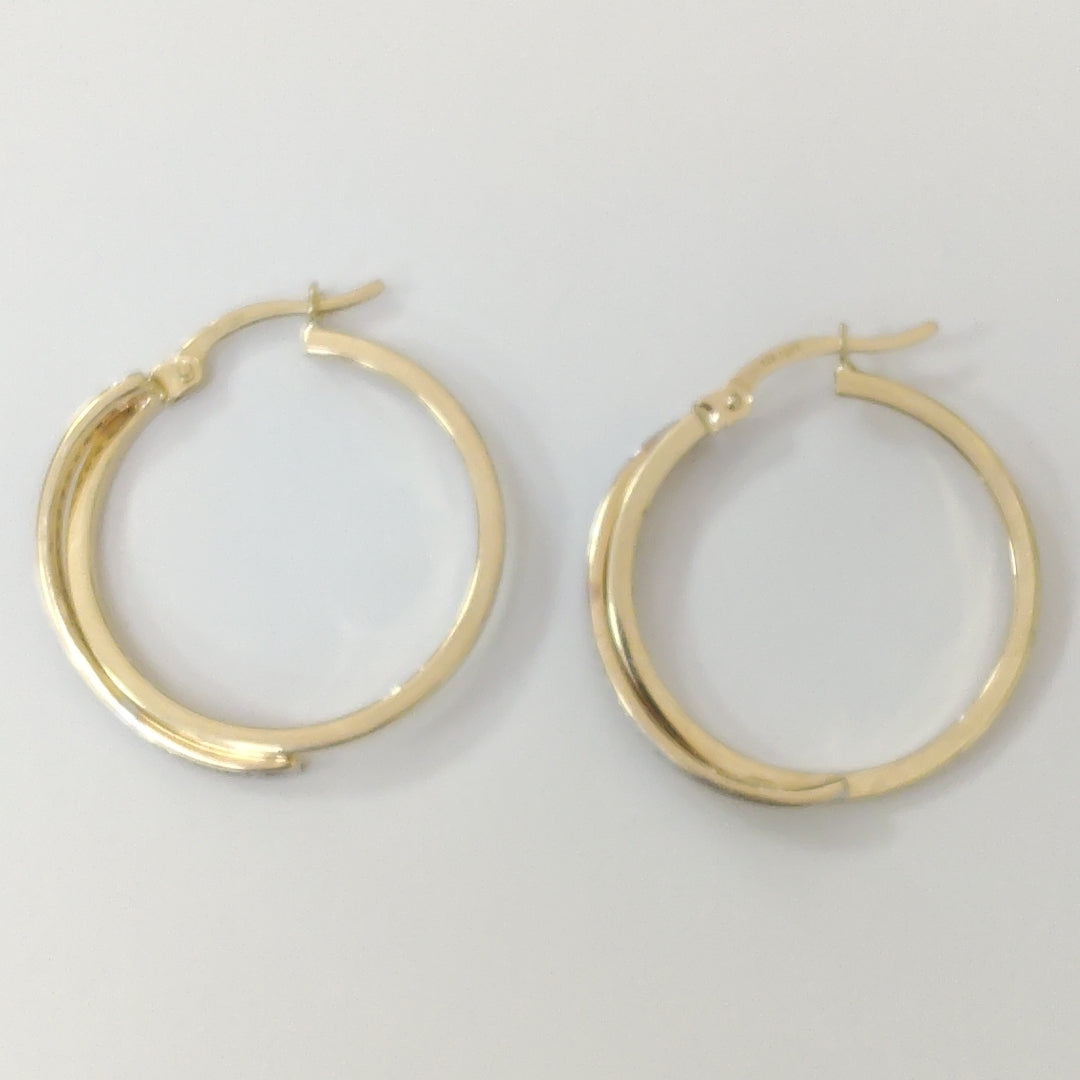 ARRACADAS PAR ORO 10 K 2.6 GRMS (SEMINUEVO)