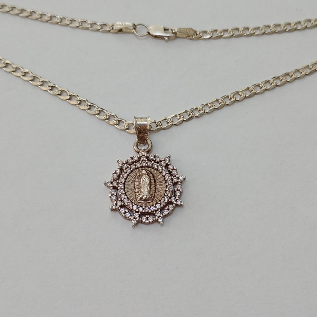 CADENA, DIJE PLATA 9.8 GRMS (SEMINUEVO)