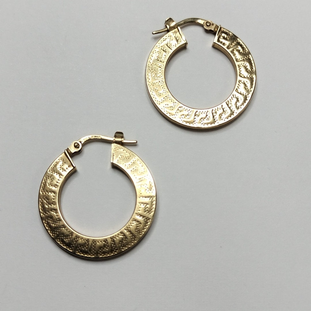 ARRACADAS PAR ORO 14 K 2,80 GRMS (SEMINUEVO)