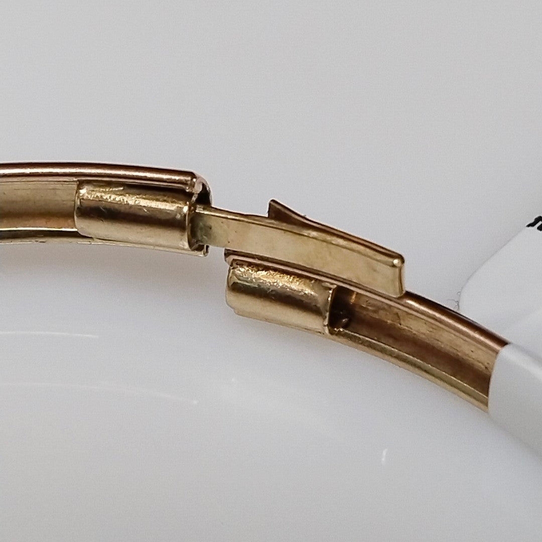 PULSERA RIGIDA ORO 10 K 4.3 GRMS (SEMINUEVO)