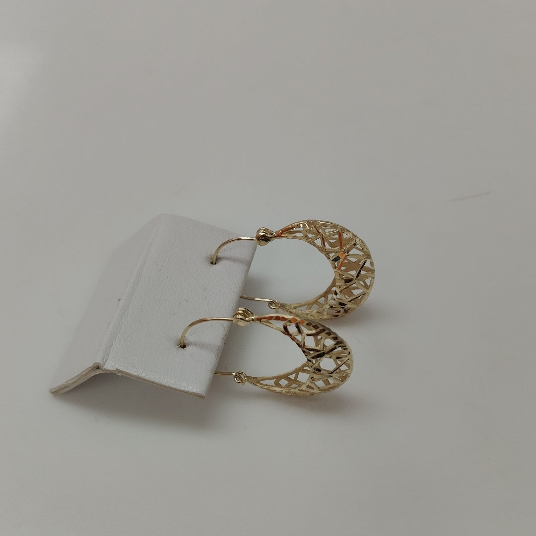 ARRACADAS PAR ORO 14 K 2.3 GRMS (SEMINUEVO)