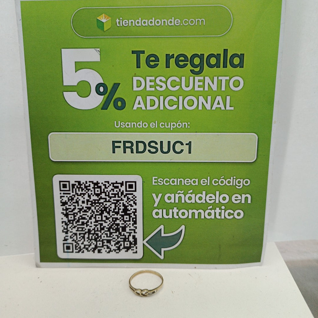 ANILLITO ORO 10 K 0,80 GRMS (SEMINUEVO)