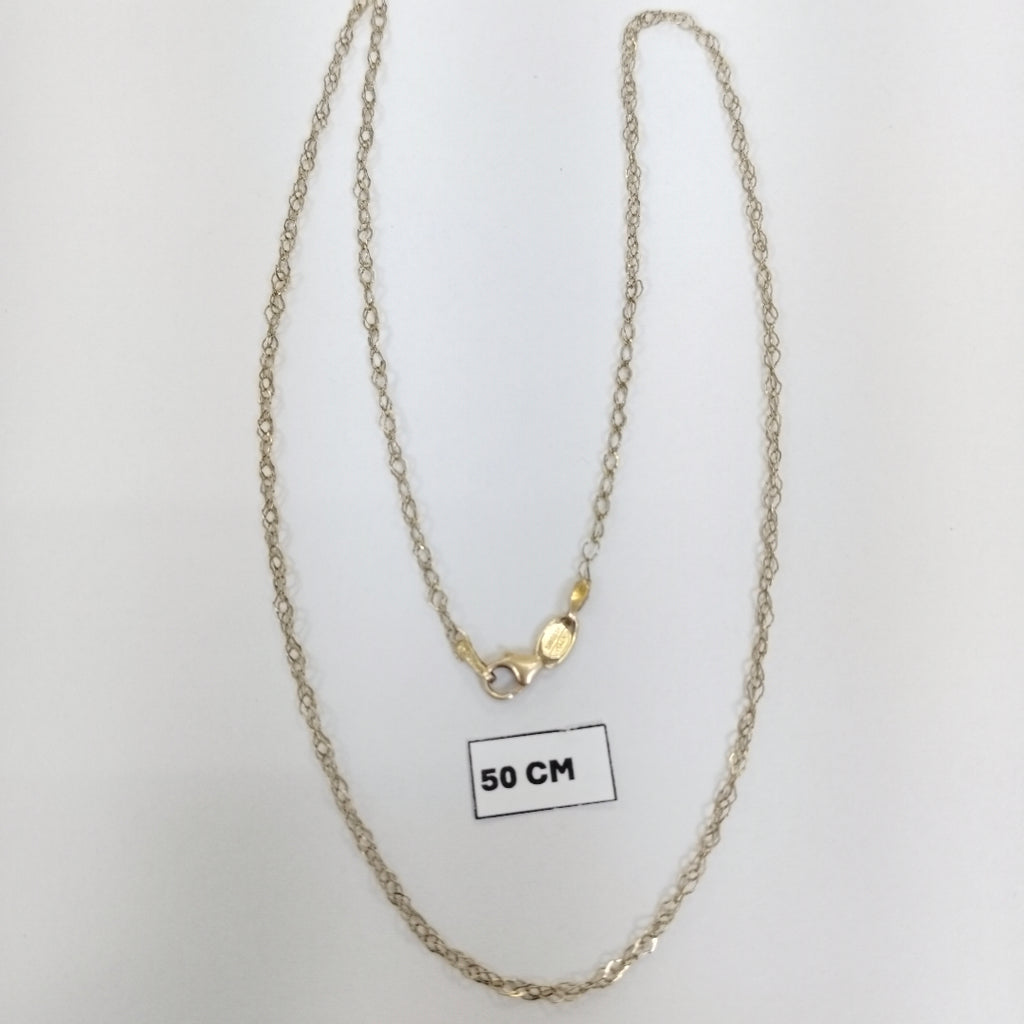 CADENA ORO 14 K 2,10 GRMS (SEMINUEVO)