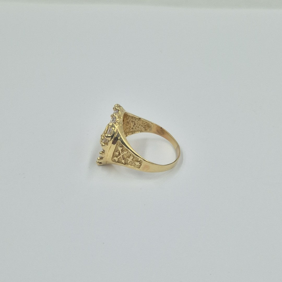 ANILLO ORO 10 K 8,10 GRMS (SEMINUEVO)