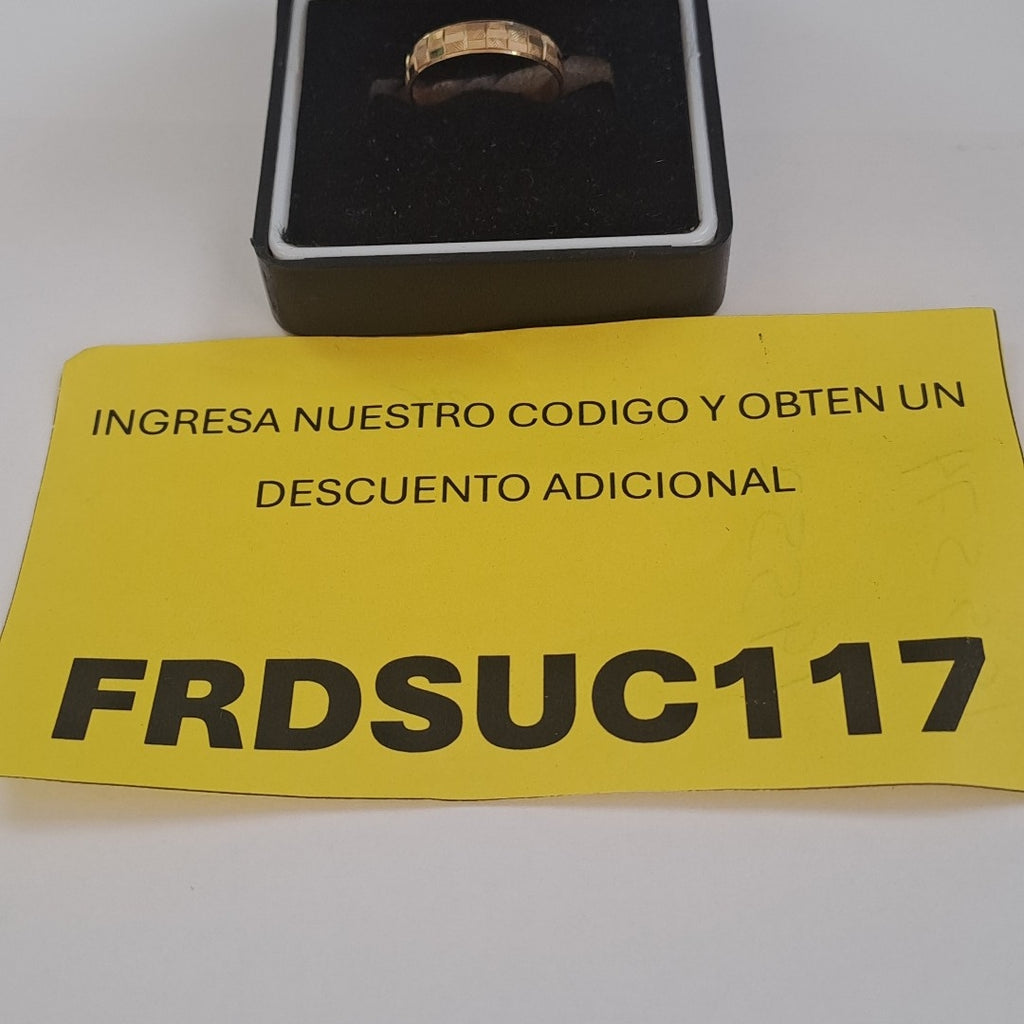 ARGOLLA ORO 14 K 1.4 GRMS (SEMINUEVO)