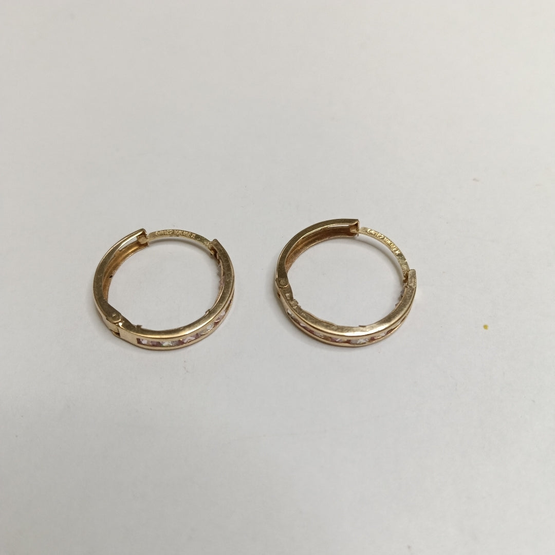 ARRACADAS PAR ORO 10 K 1.6 GRMS (SEMINUEVO)