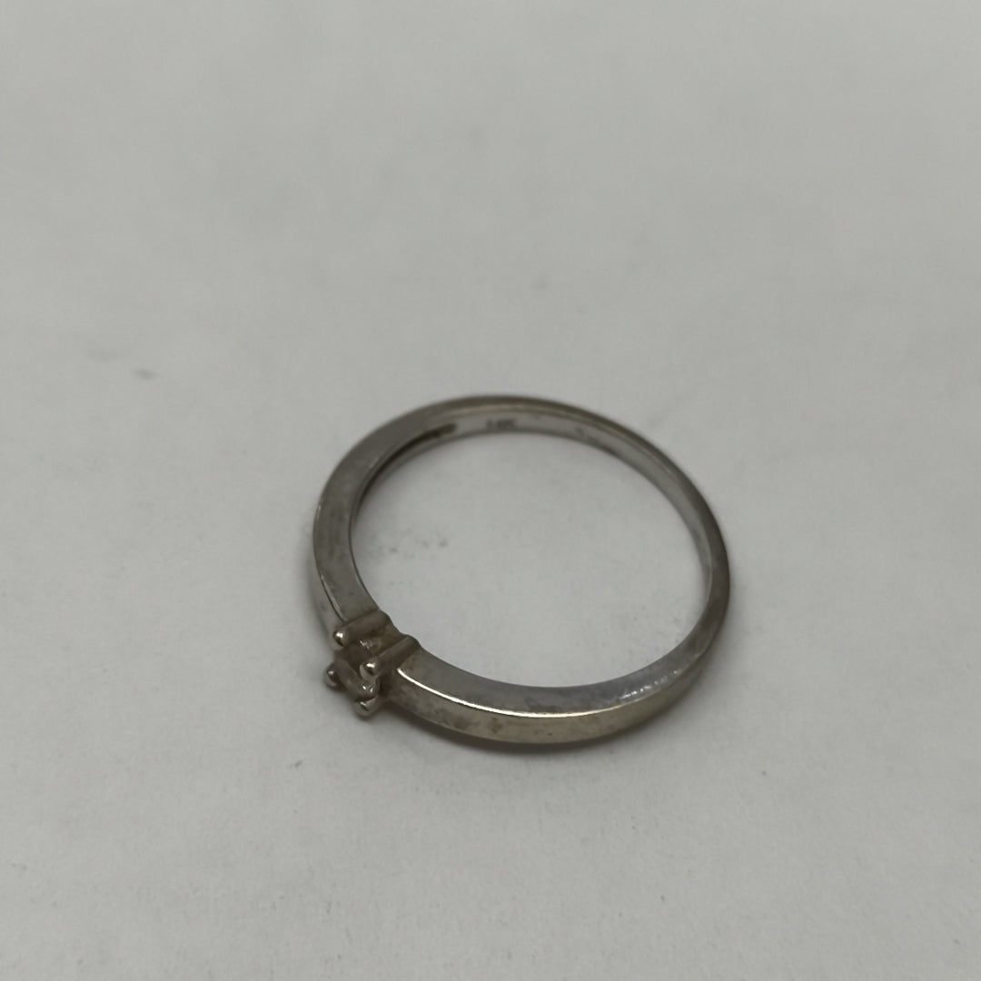 ANILLITO ORO BLANCO 14 K 1.9 GRMS (SEMINUEVO)