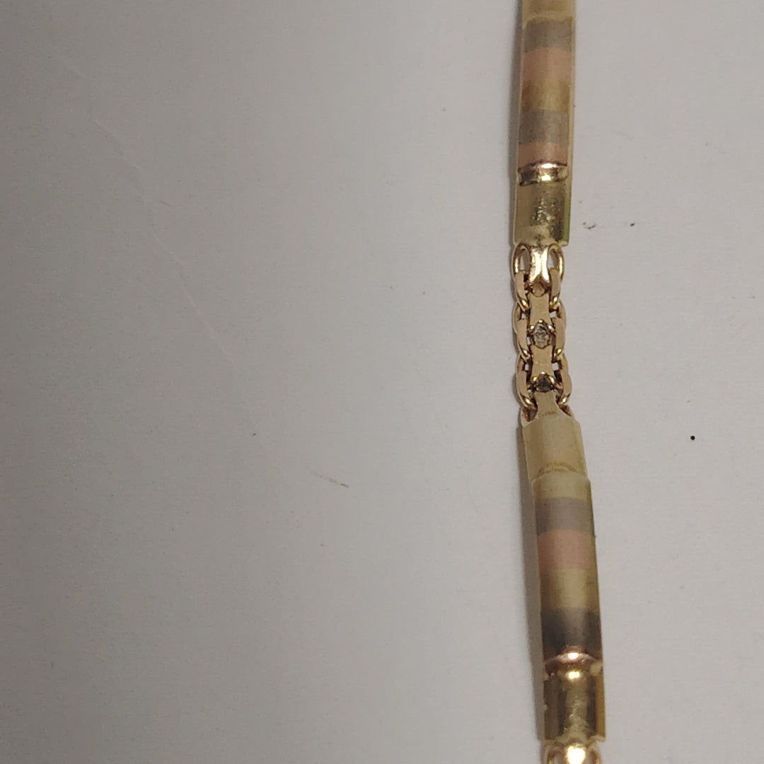 PULSERA ORO 14 K 4.6 GRMS (SEMINUEVO)