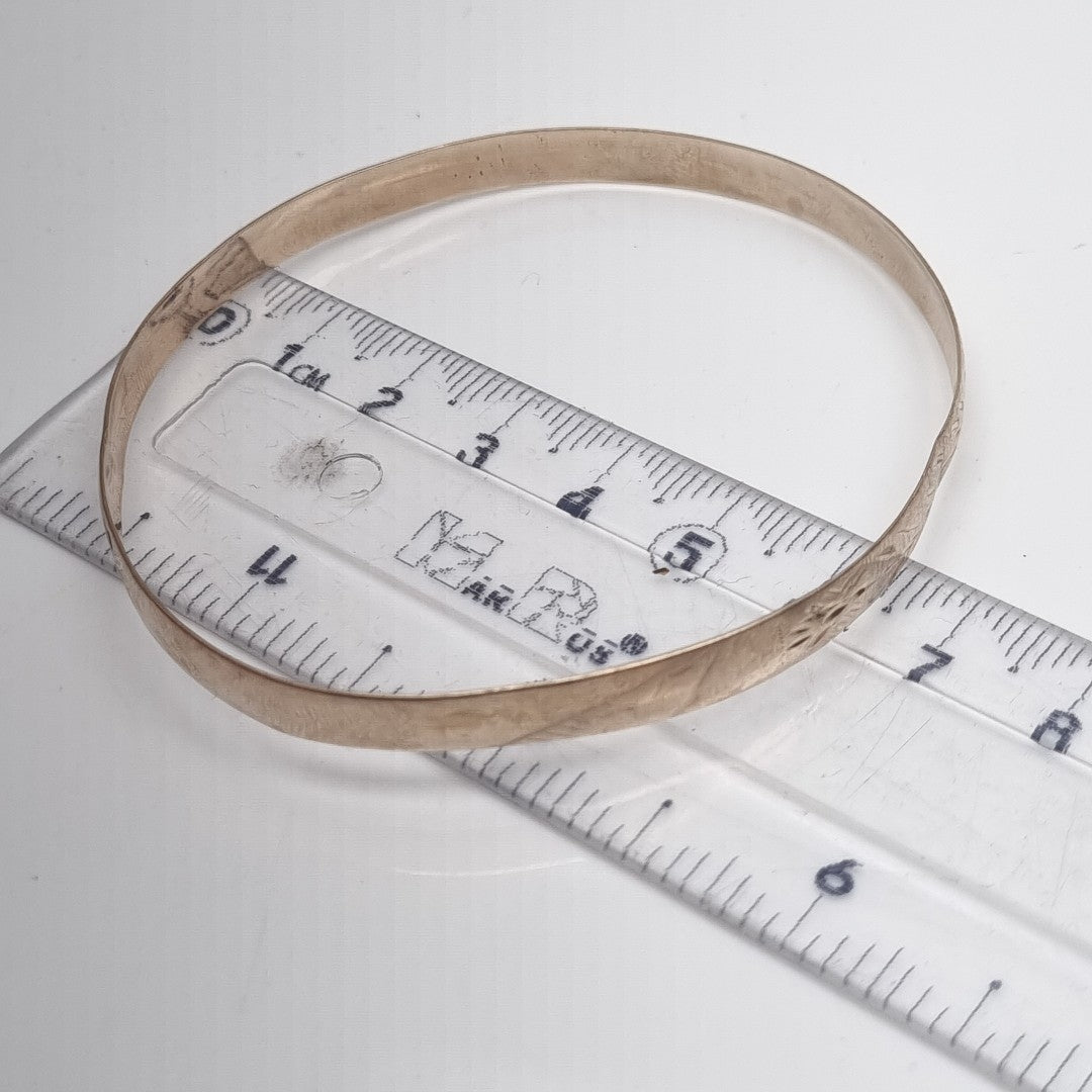 PULSERA RIGIDA ORO 8 K 5.6 GRMS (SEMINUEVO)
