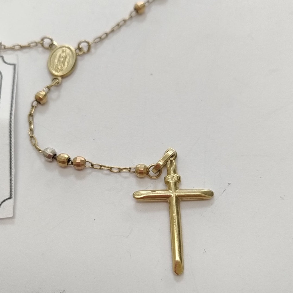 ROSARIO ORO COMBINADO 14 K 6.7 GRMS (SEMINUEVO)