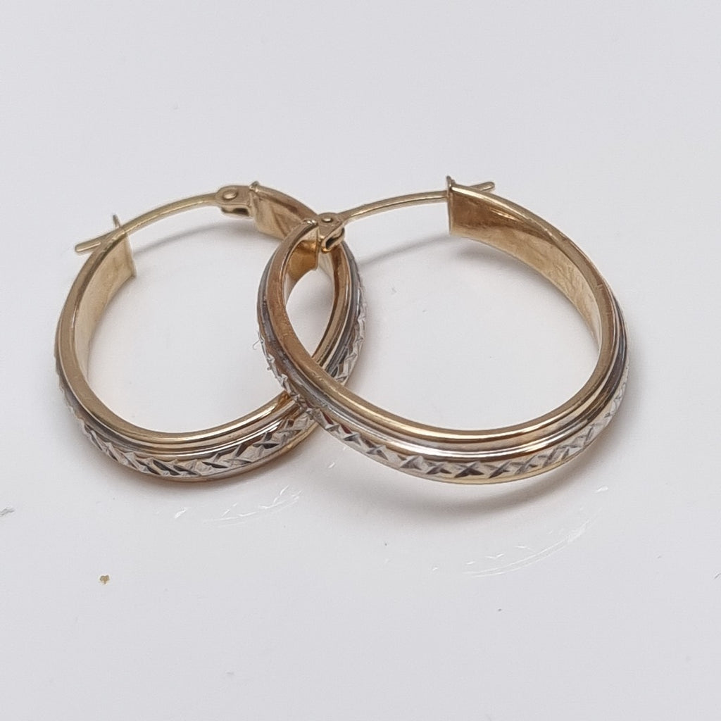 ARRACADAS PAR ORO 14 K 3 GRMS (SEMINUEVO)