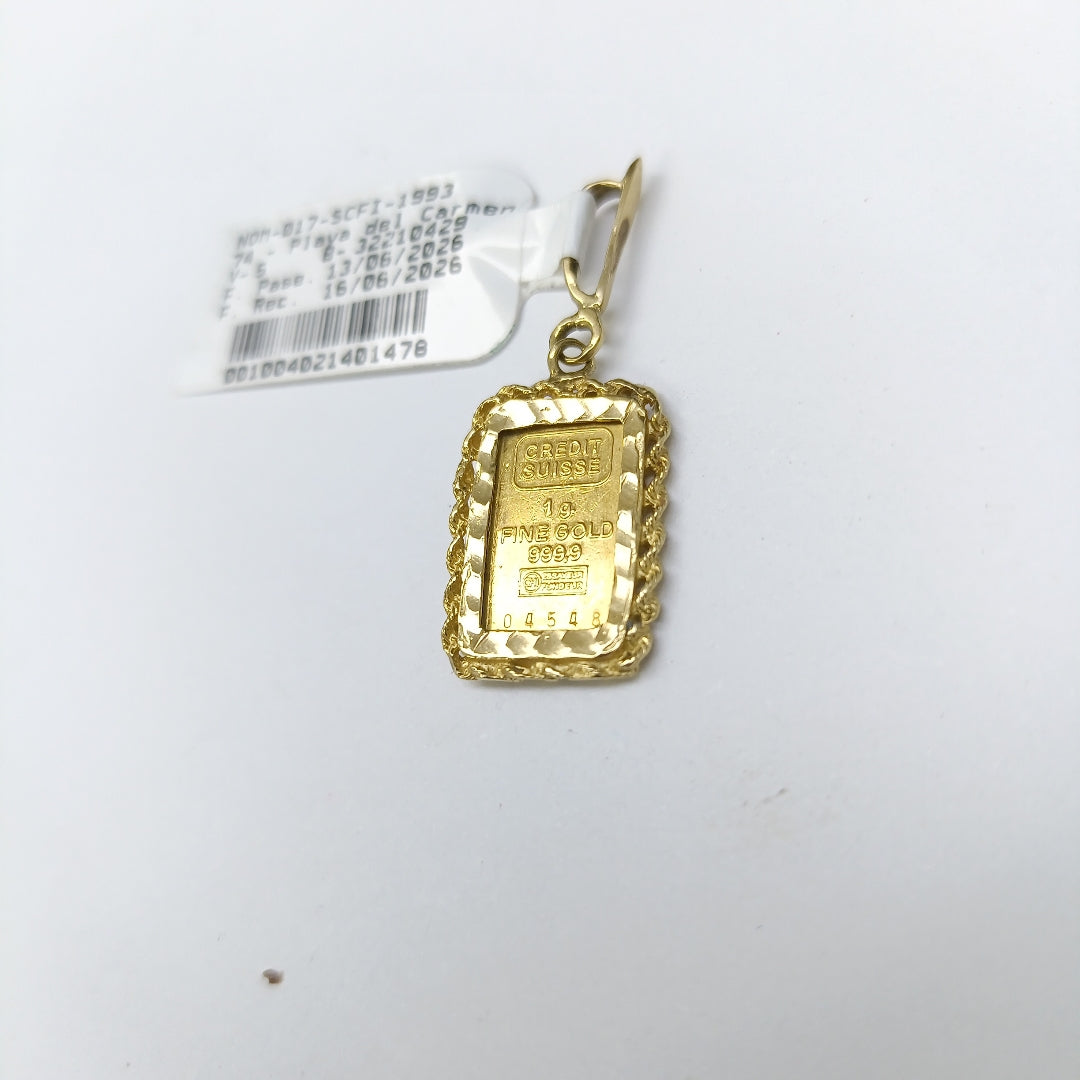 DIJE ORO 10 K 1,00 GRMS (SEMINUEVO)