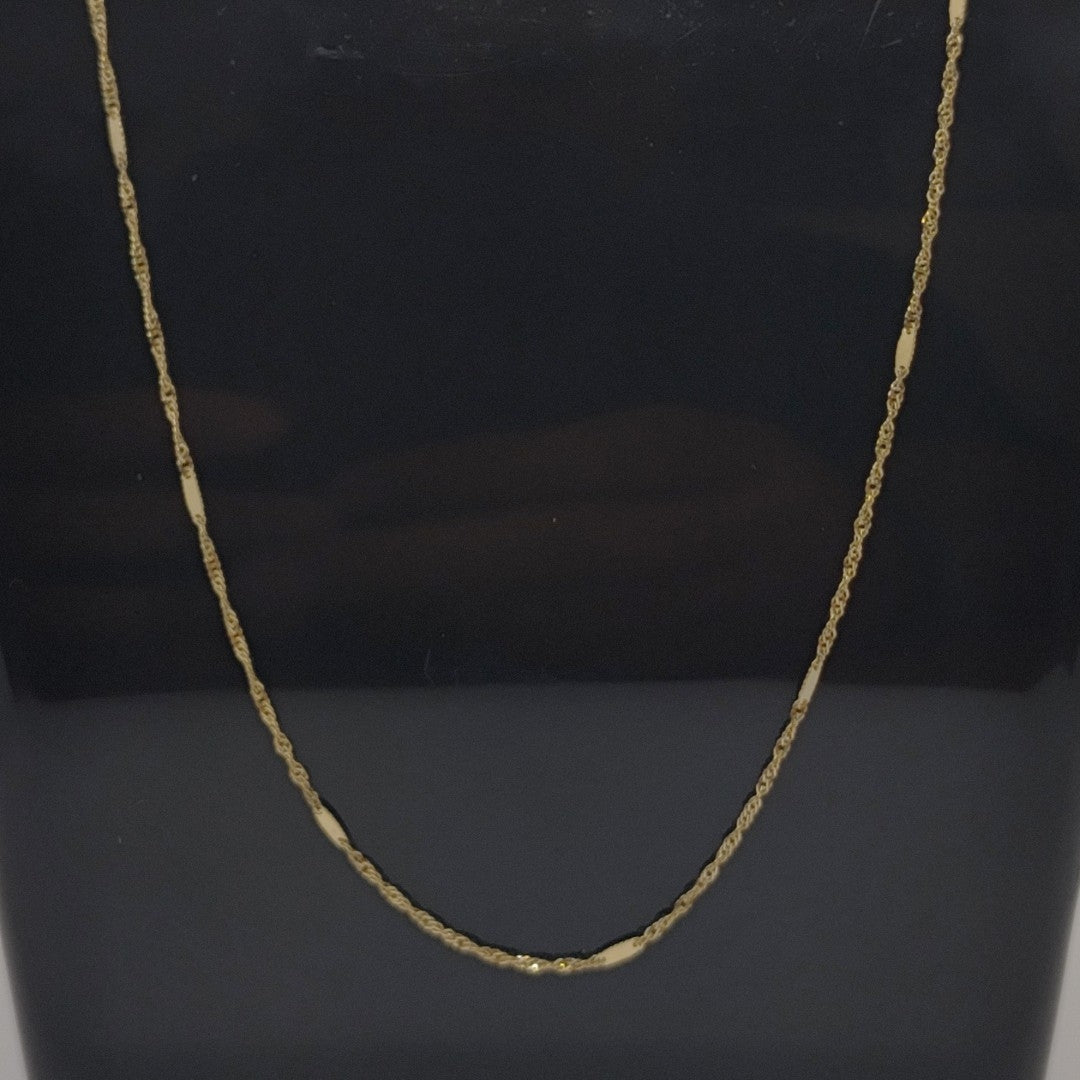 CADENA ORO 14 K 0.9 GRMS (SEMINUEVO)