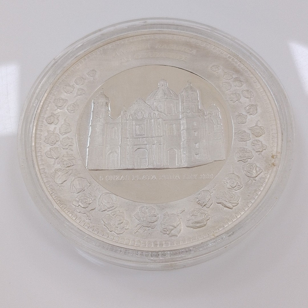 MEDALLA CONMEMORATIVA PLATA 155.7 GRMS (SEMINUEVO)