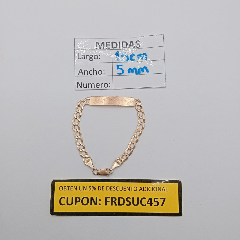 ESCLAVA ORO 10 K 4 GRMS (SEMINUEVO)