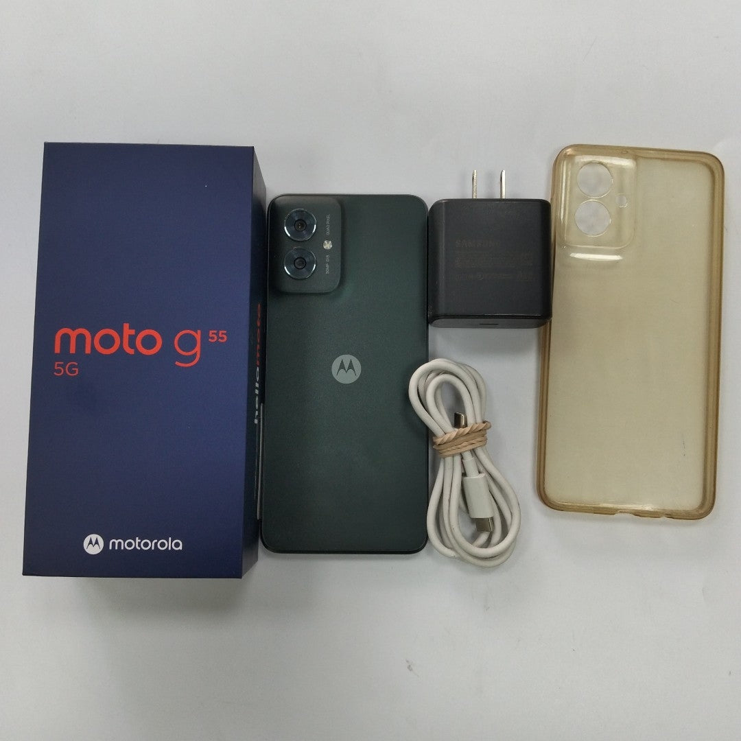 CELULAR MOTOROLA MOTO G55 5G XT2435-1(2024) 256 GB 8 GB RAM (SEMINUEVO)