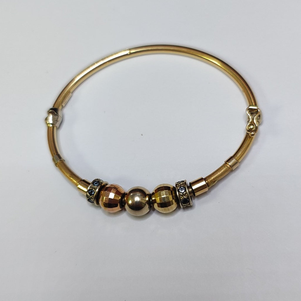 PULSERA RIGIDA ORO 14 K 9,60 GRMS (SEMINUEVO)
