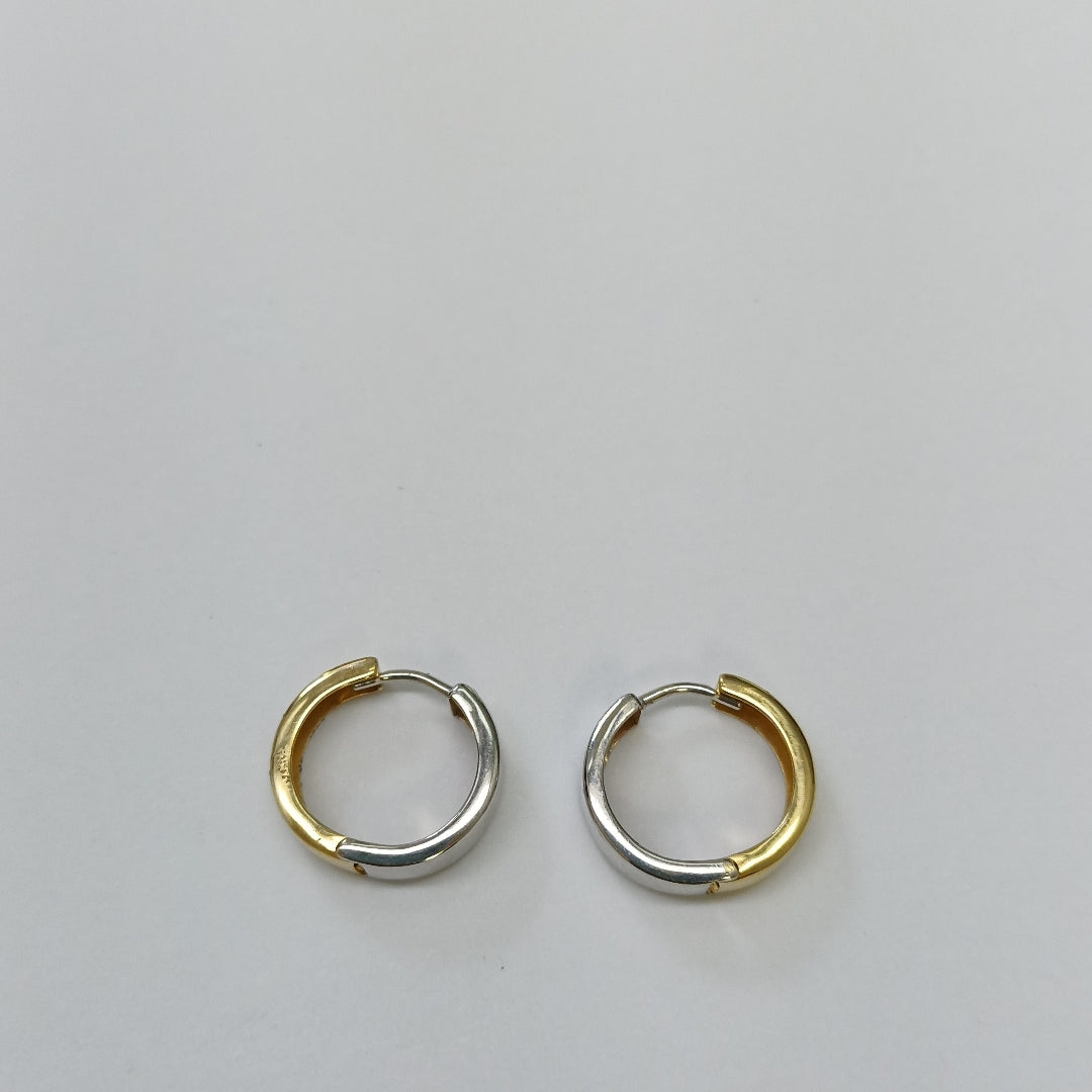 ARRACADAS PAR ORO 14 K 1.7 GRMS (SEMINUEVO)