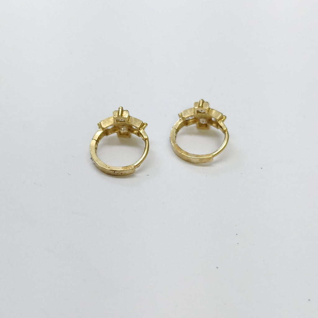 ARETES PAR ORO 14 K 2.4 GRMS (SEMINUEVO)