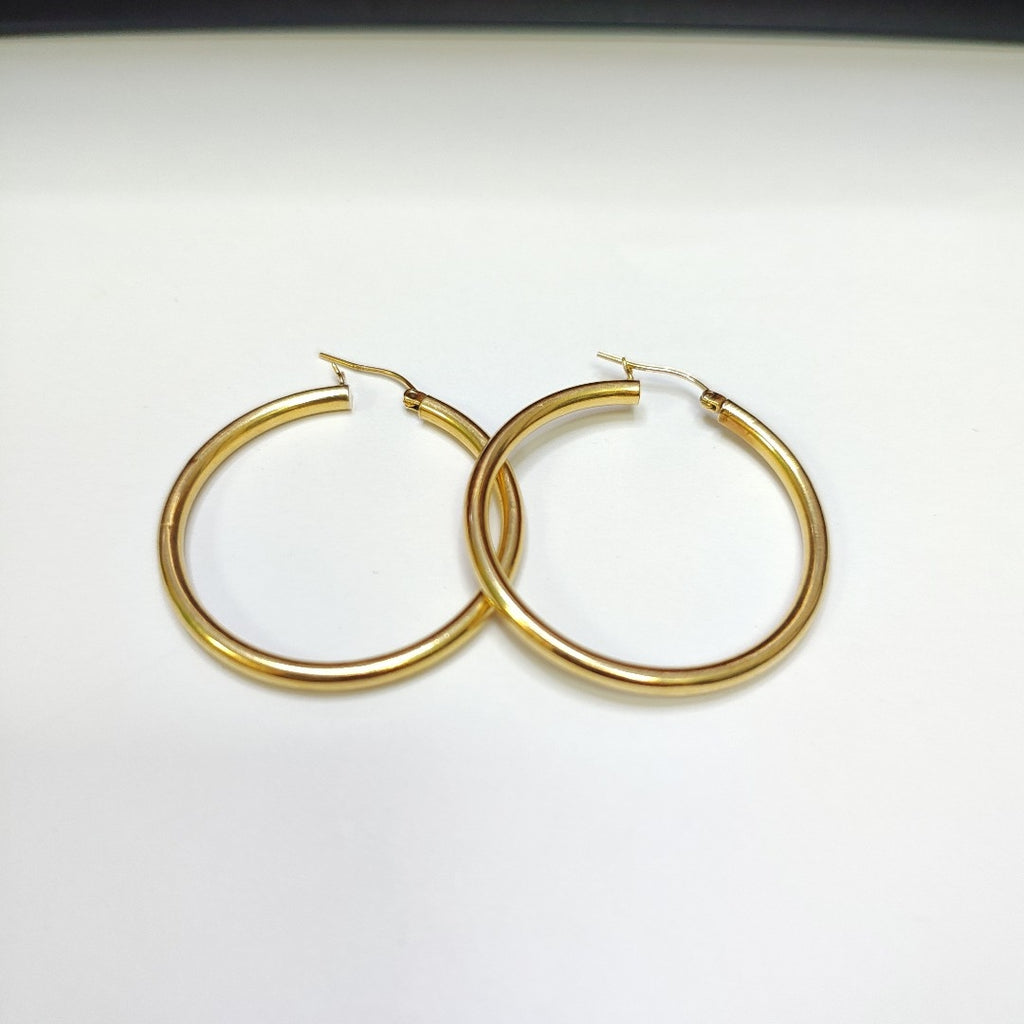 ARRACADAS PAR ORO 14 K 4,80 GRMS (SEMINUEVO)