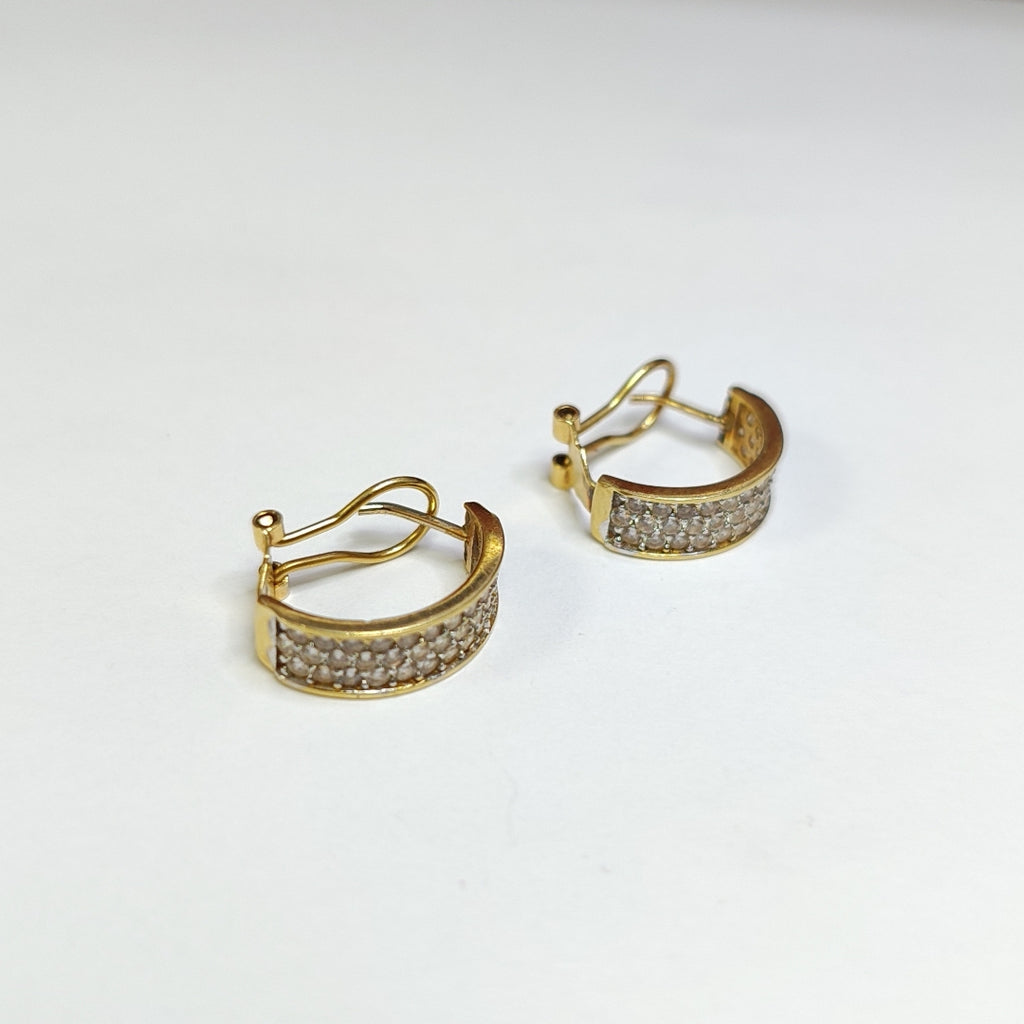 ARRACADAS PAR ORO 14 K 4,80 GRMS (SEMINUEVO)