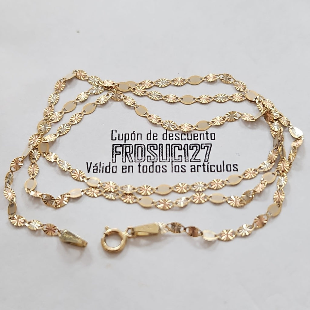 CADENA ORO 14 K 1.2 GRMS (SEMINUEVO)