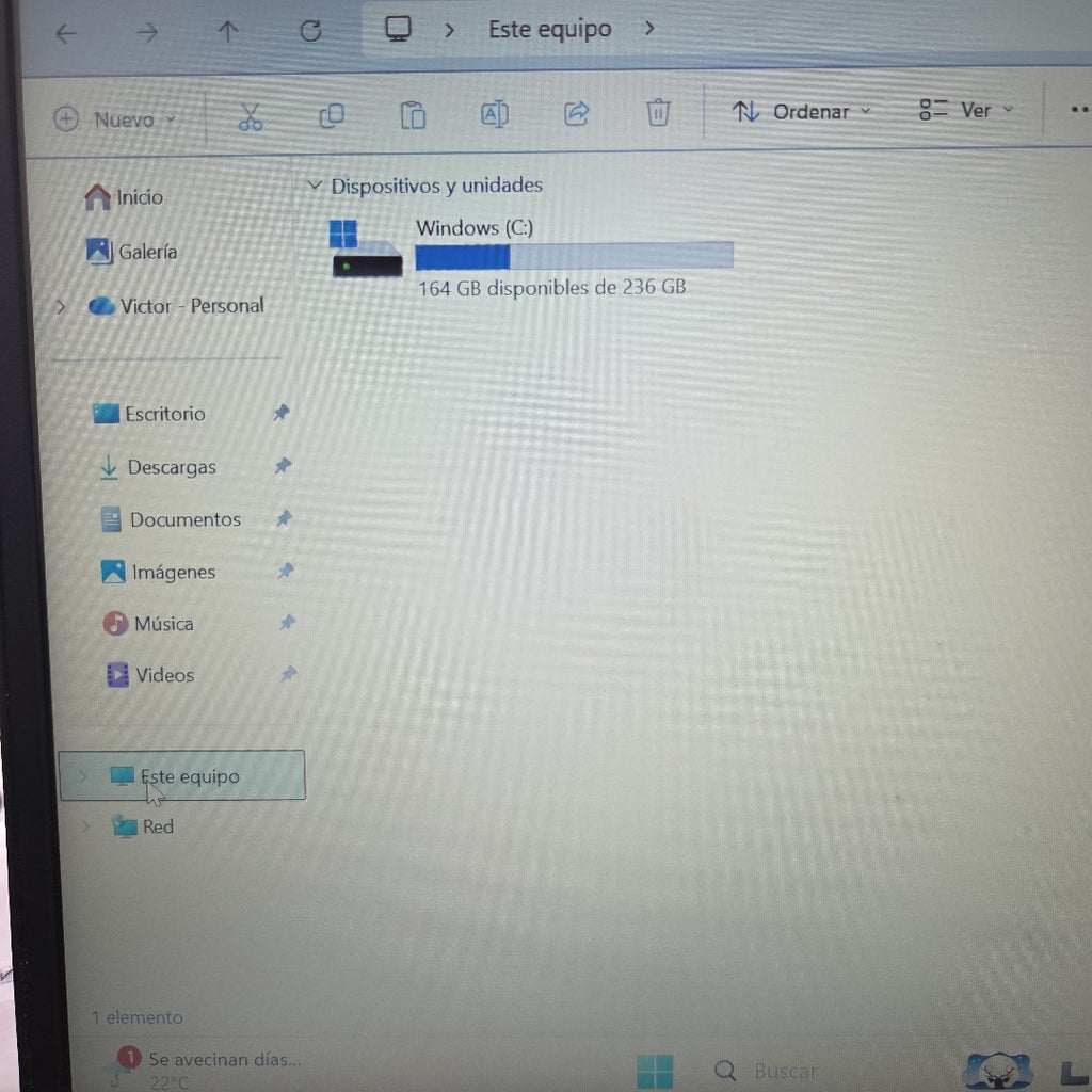 LAPTOP LENOVO THINKBOOK 14 G3 ACL (2023) 256 GB SSD 16 GB RAM (SEMINUEVO)