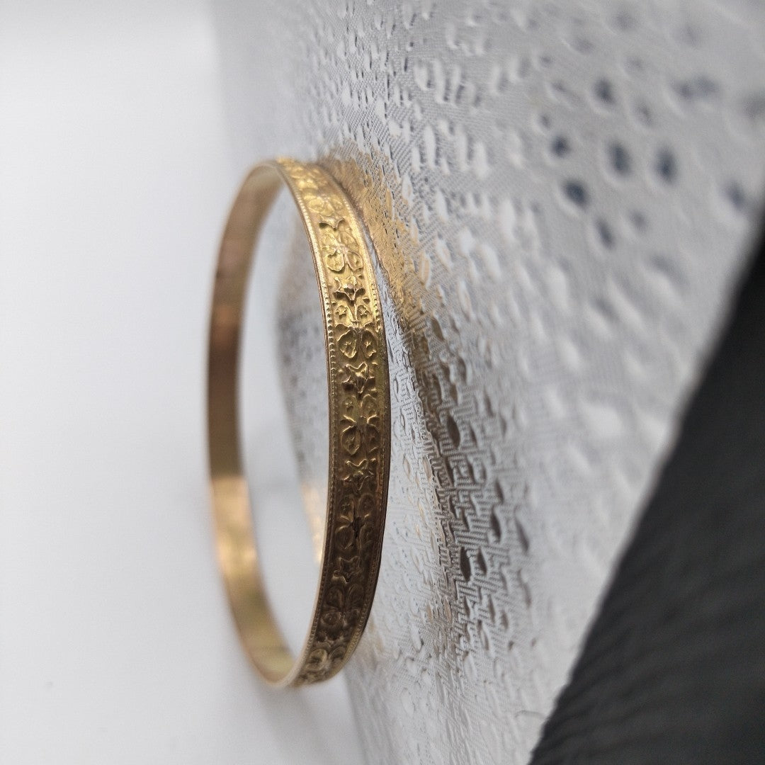PULSERA RIGIDA ORO 8 K 10.5 GRMS (SEMINUEVO)
