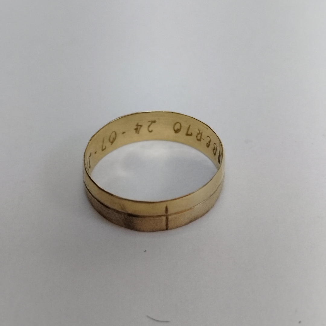 ARGOLLA ORO 8 K 2,20 GRMS (SEMINUEVO)