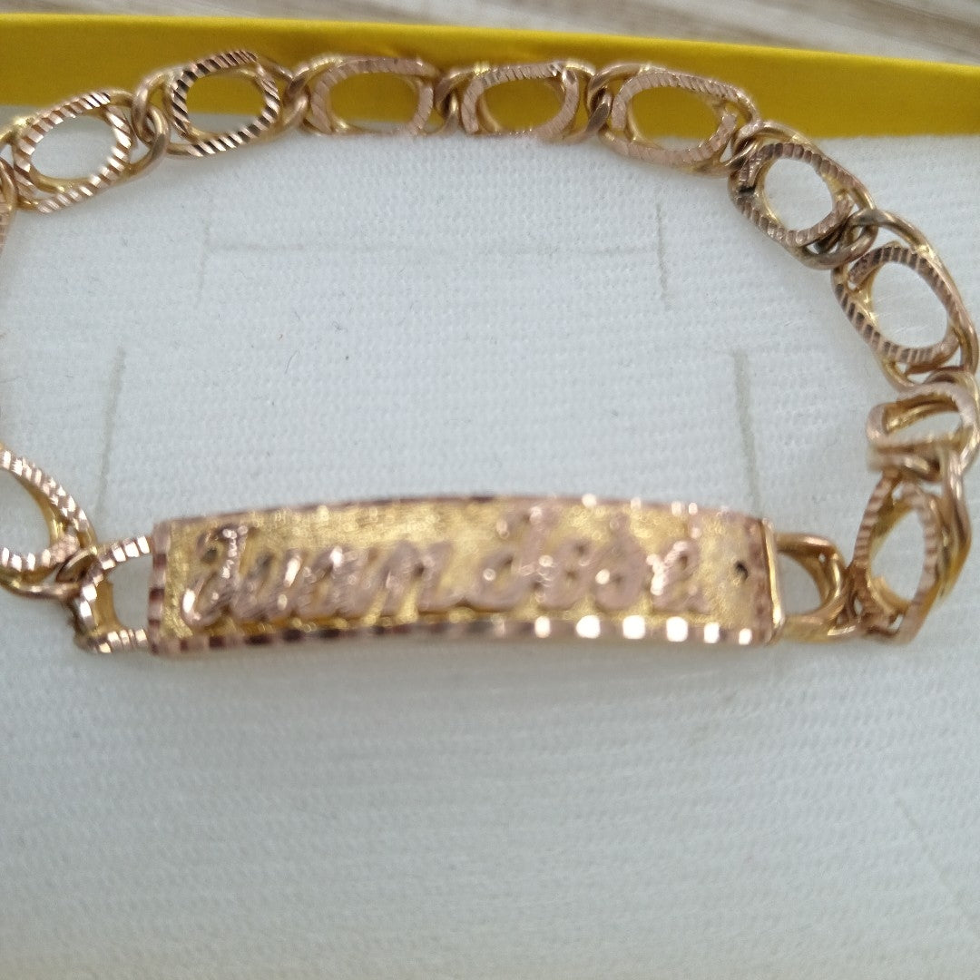 ESCLAVA ORO 10 K 10.1 GRMS (SEMINUEVO)