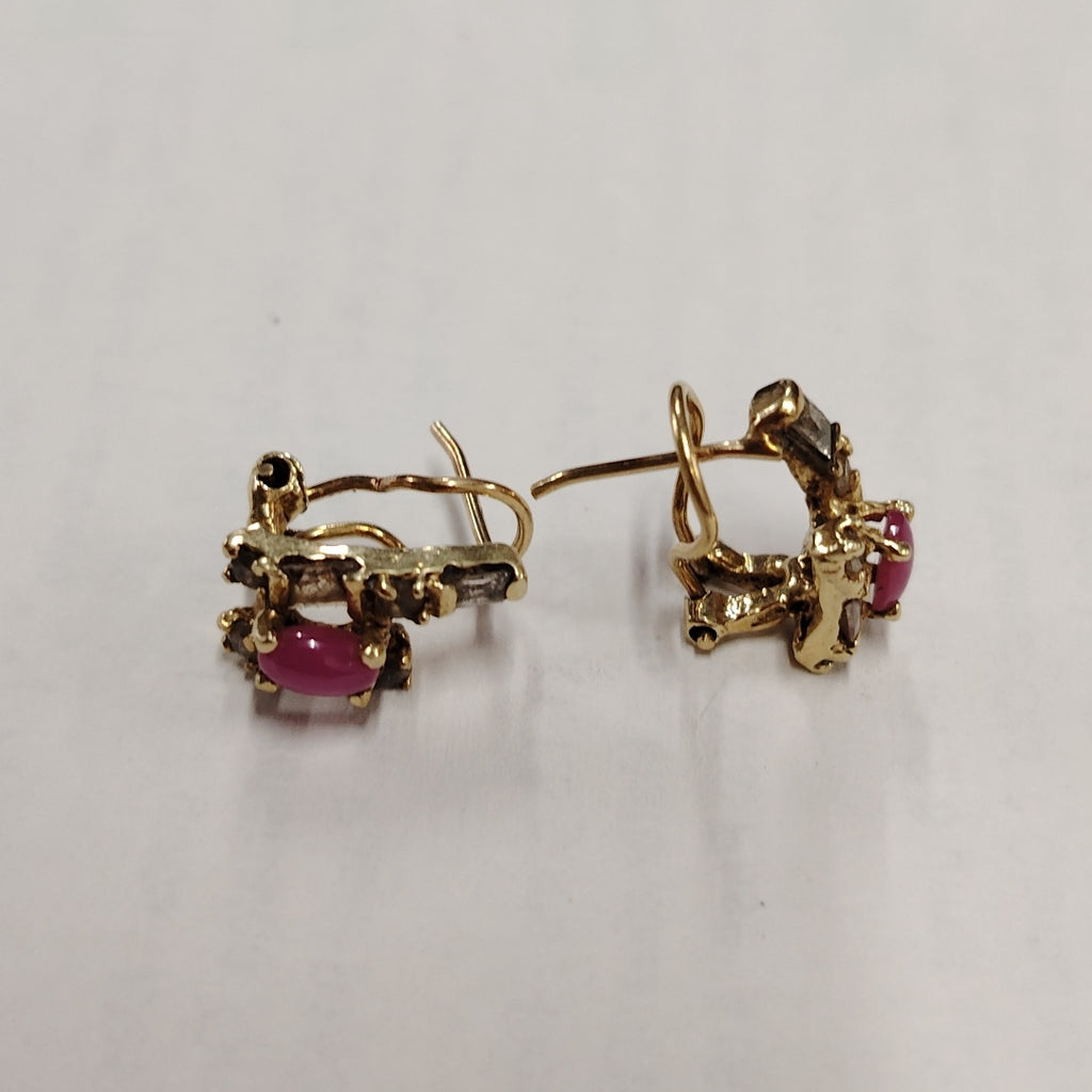 ARETES PAR ORO 14 K 3.1 GRMS (SEMINUEVO)