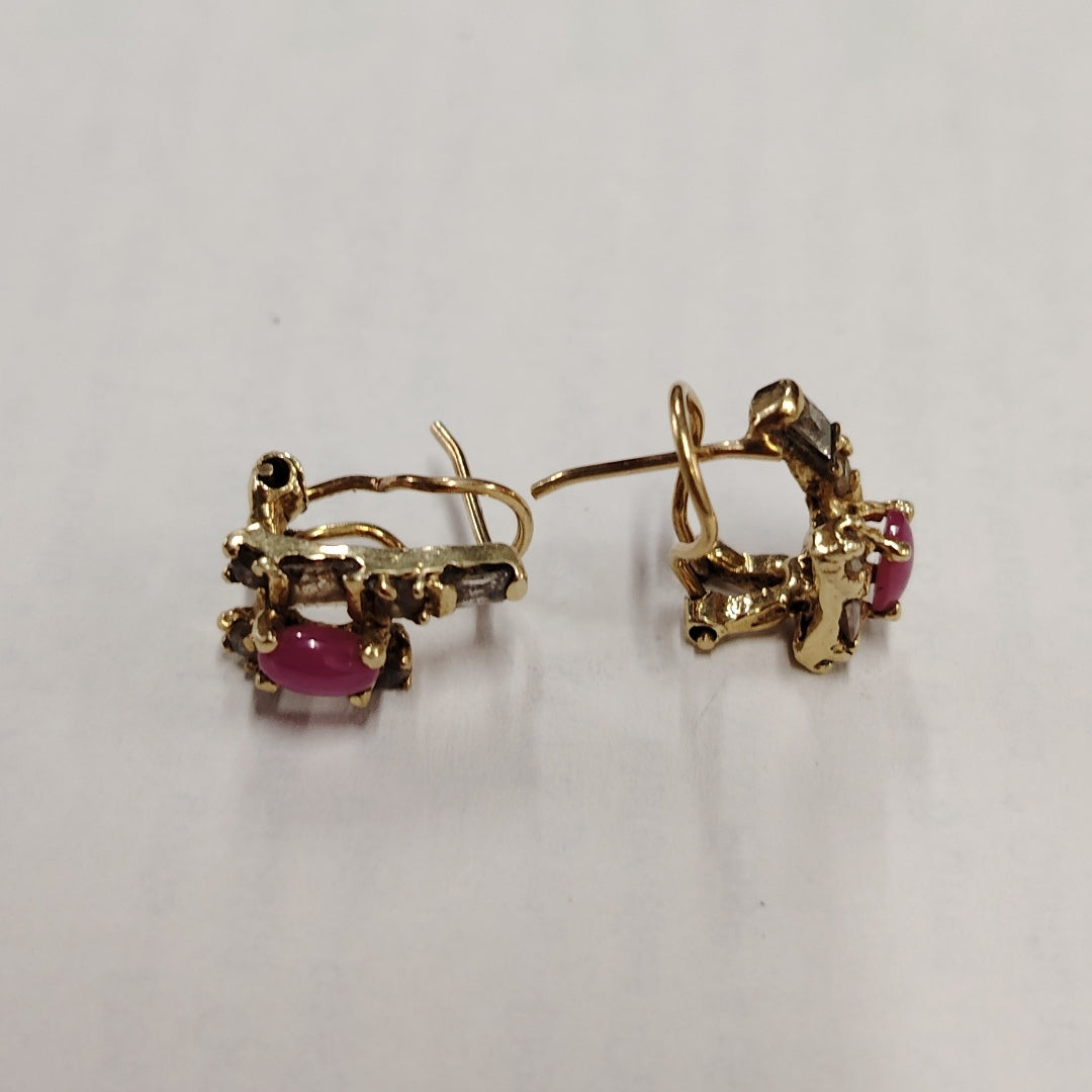 ARETES PAR ORO 14 K 3.1 GRMS (SEMINUEVO)