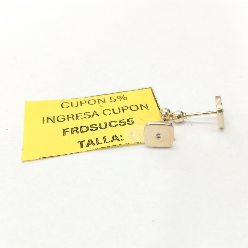 BROQUELES PAR ORO 14 K 1.5 GRMS (SEMINUEVO)