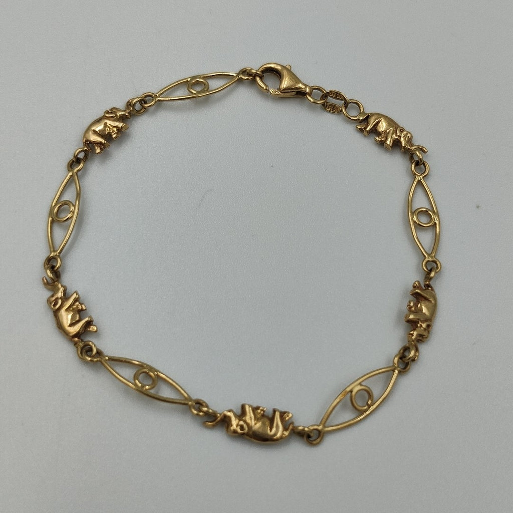 PULSERA ORO 14 K 3.9 GRMS (SEMINUEVO)