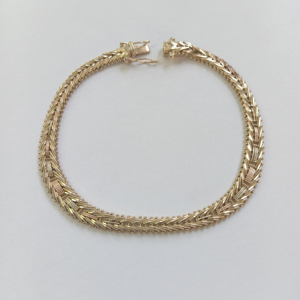 PULSERA ORO 14 K 17,60 GRMS (SEMINUEVO)