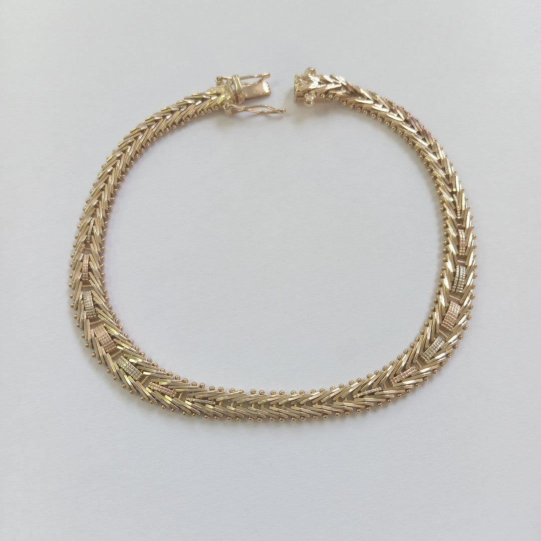 PULSERA ORO 14 K 17,60 GRMS (SEMINUEVO)