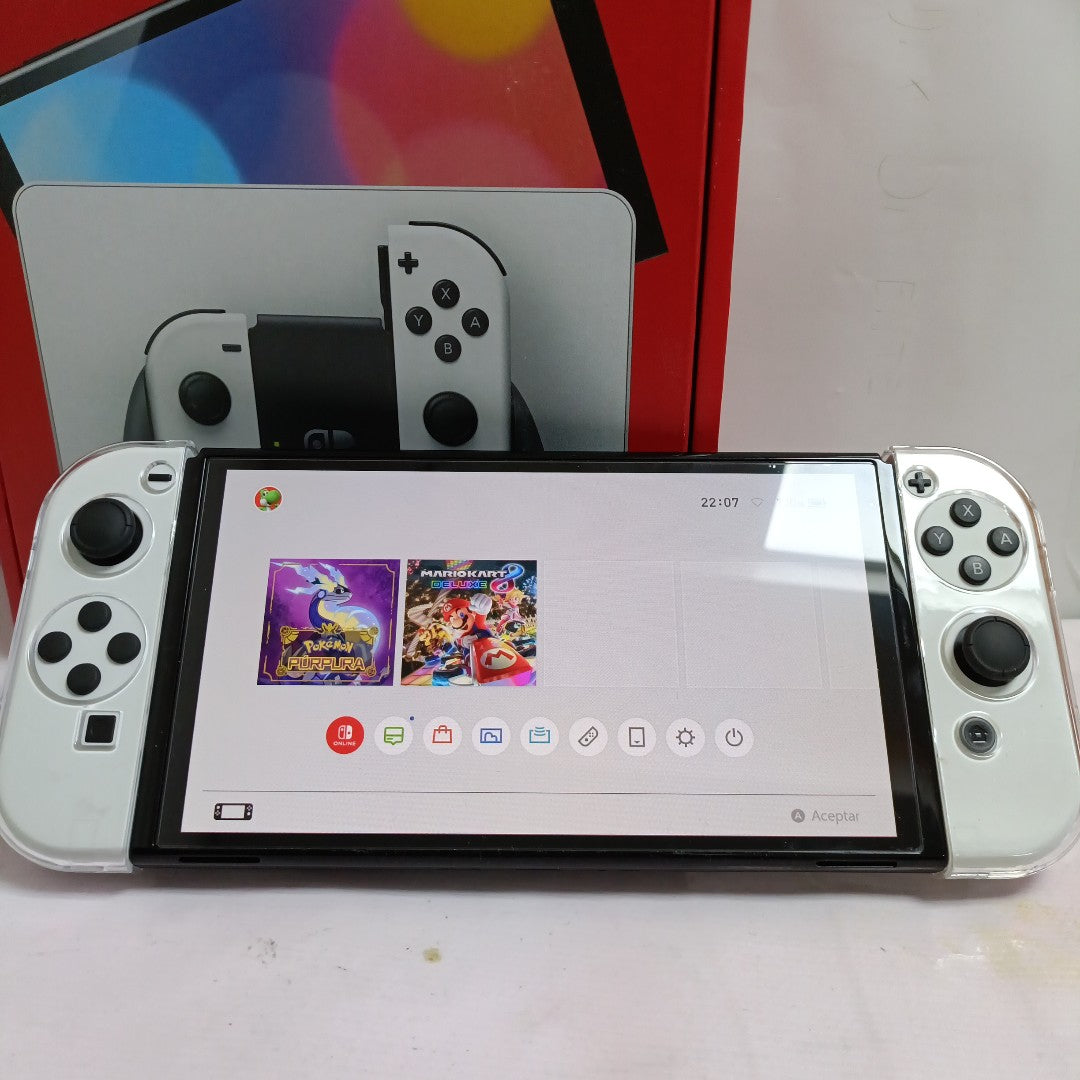 CONSOLA DE VIDEOJUEGO NINTENDO SWITCH OLED 64 GB (SEMINUEVO)