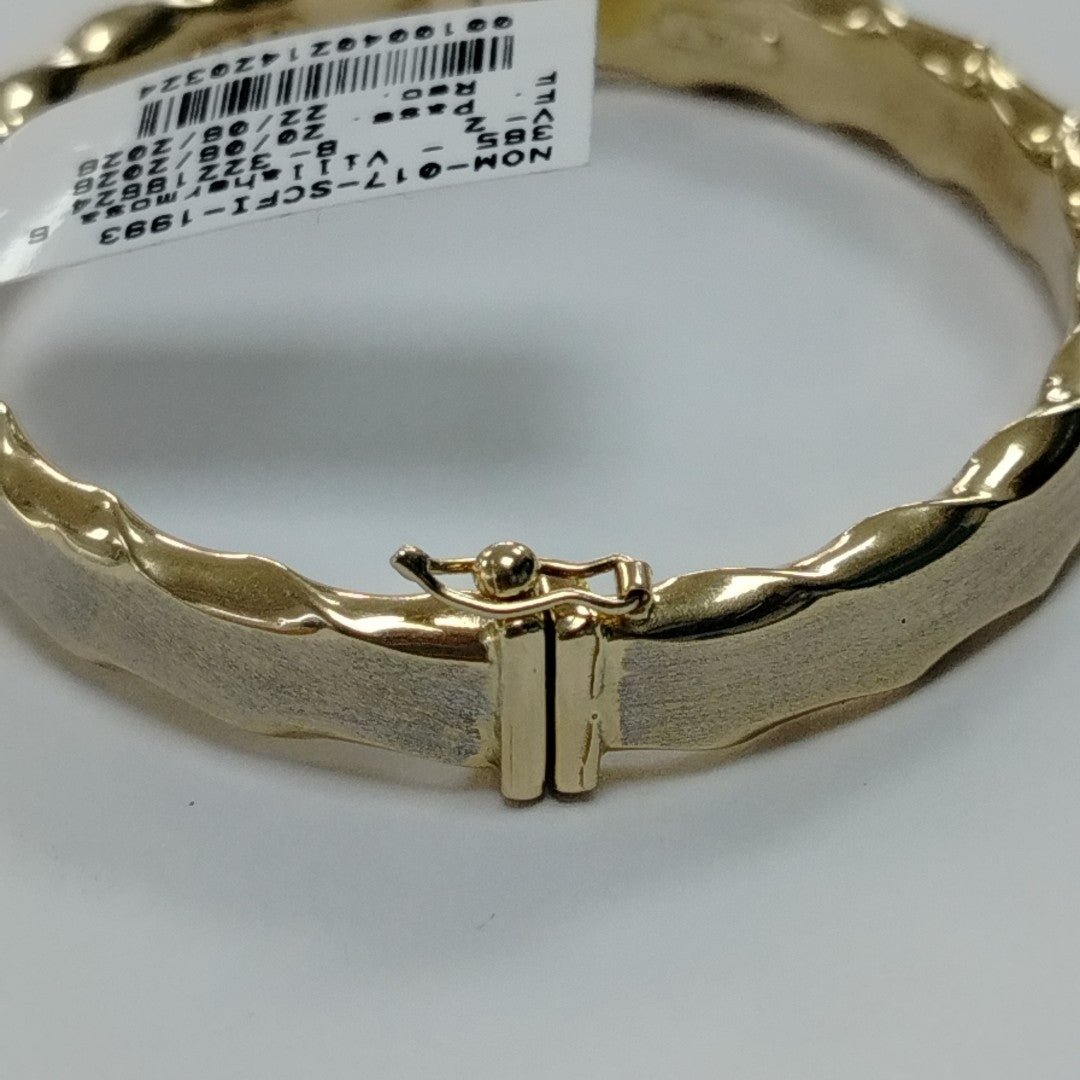 PULSERA RIGIDA ORO 14 K 11,70 GRMS (SEMINUEVO)