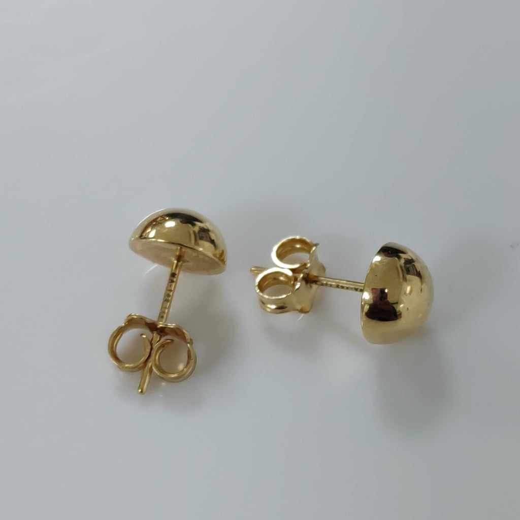 ARETES PAR ORO 14 K 1.2 GRMS (SEMINUEVO)