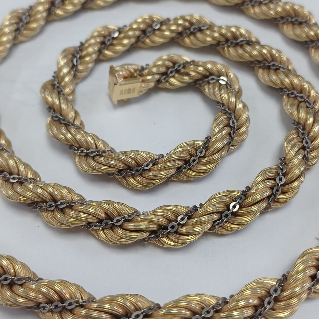 CADENA ORO, ORO COMBINADO 14 K 90.3 GRMS (SEMINUEVO)