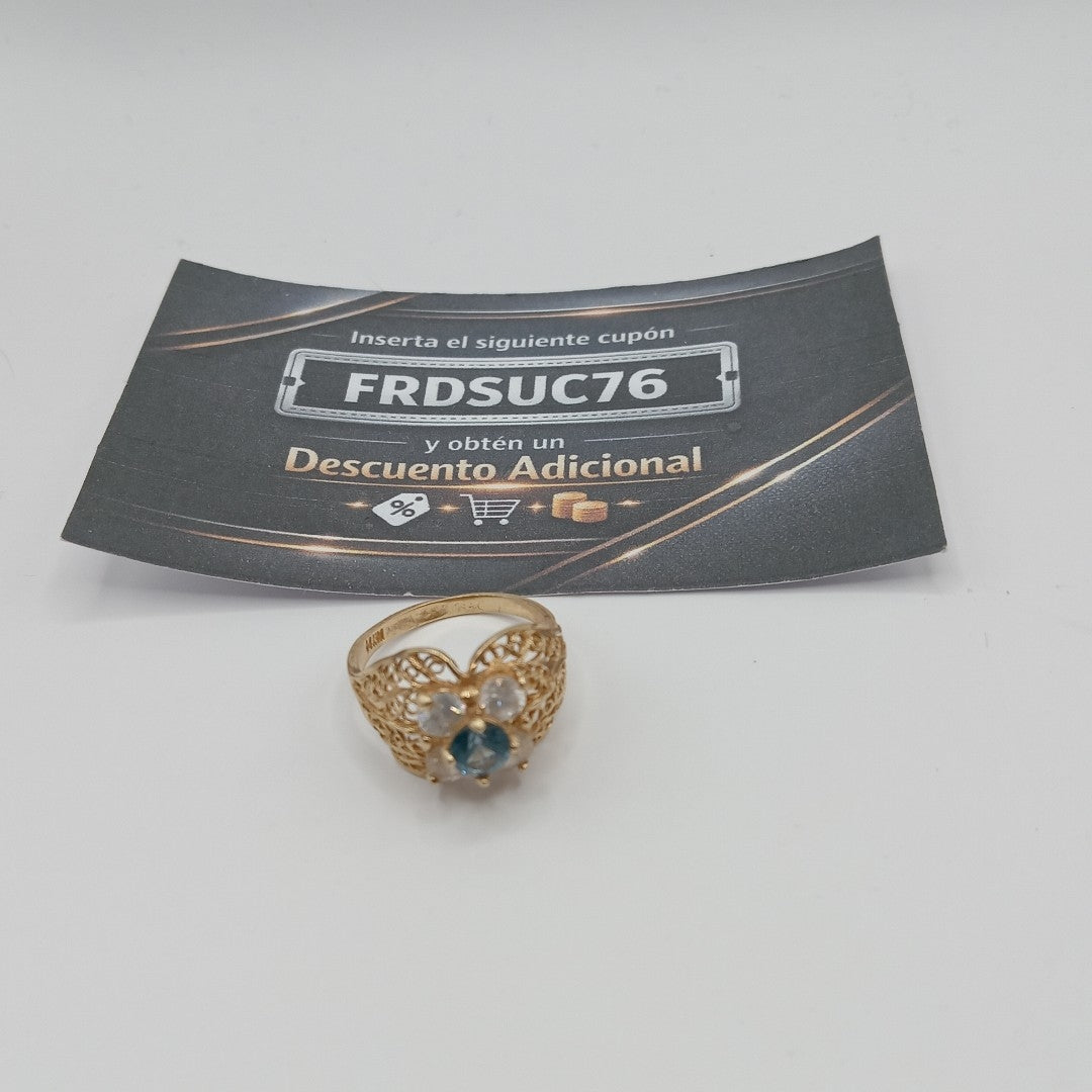 ANILLO ORO 14 K 3,20 GRMS (SEMINUEVO)