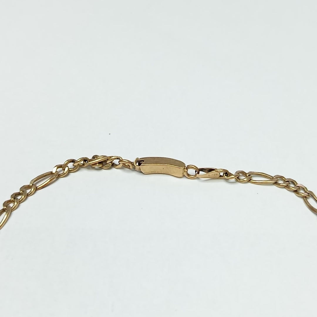 PULSERA ORO 14 K 4.4 GRMS (SEMINUEVO)