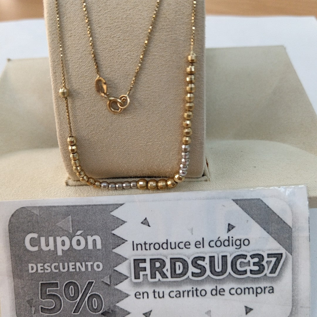 GARGANTILLA ORO 14 K 3,60 GRMS (SEMINUEVO)