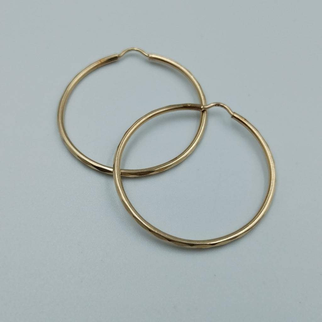 ARRACADAS PAR ORO 14 K 2.6 GRMS (SEMINUEVO)