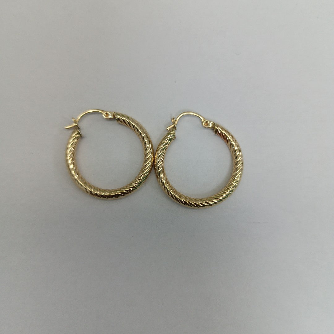 ARRACADAS PAR ORO 14 K 2.9 GRMS (SEMINUEVO)